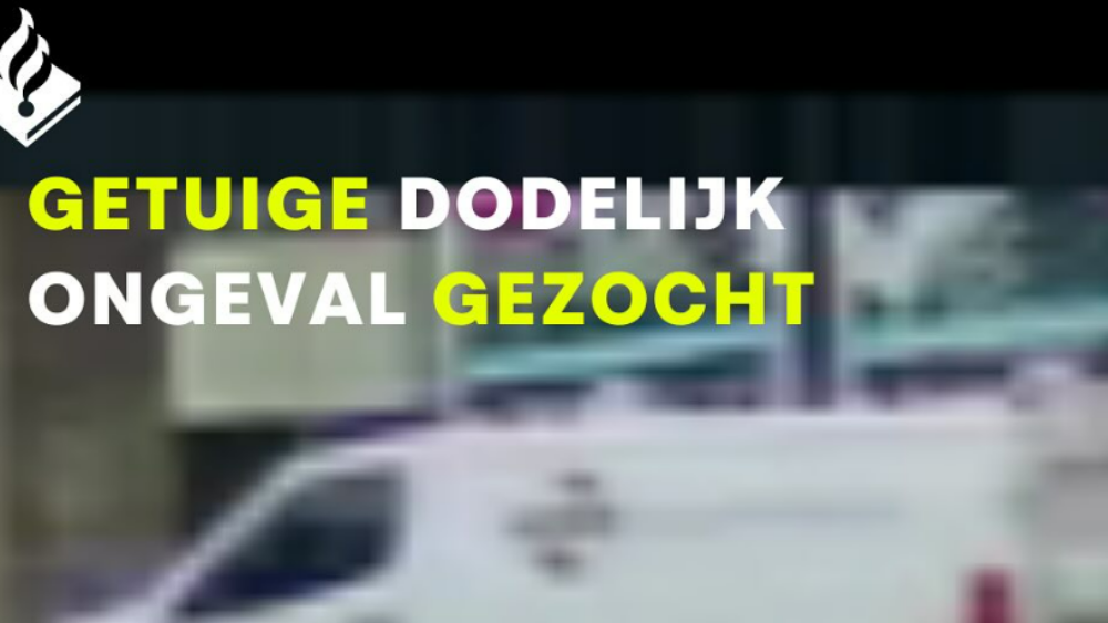 Politie Zoekt Getuige Van Dodelijk Ongeval Op N Alkmaar