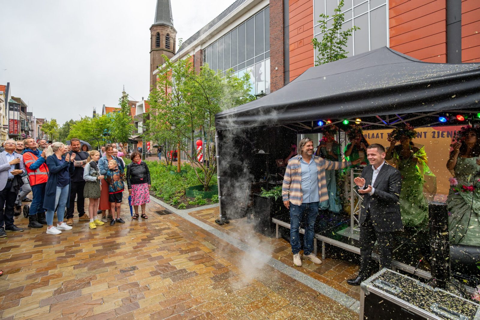 Heropening winkelstraat Laat-west