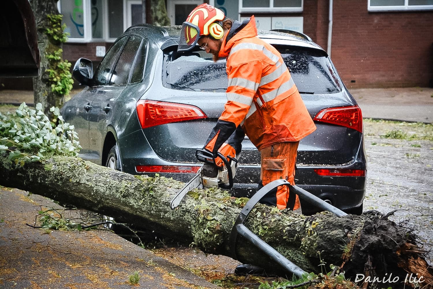 Stadswerk072 nog druk bezig met opruimen door storm Poly: "Bedankt voor jullie steun dat betekent veel voor ons!"