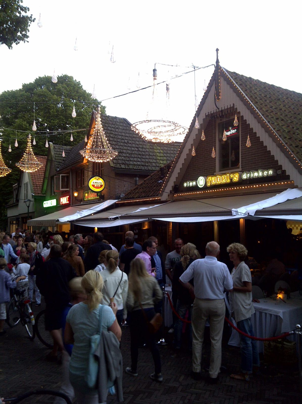 2 augustus Lichtjesavond in Bergen centrum