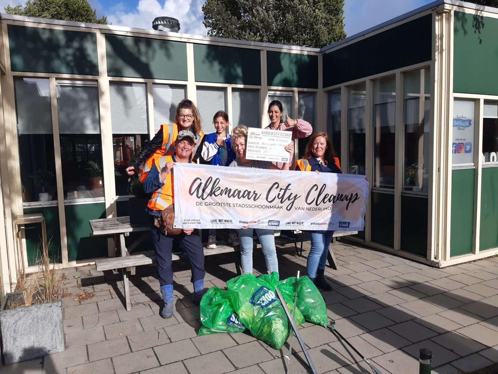 Groot opruimfeest in Alkmaar tijdens City Cleanup van 16 tot en met 23 september