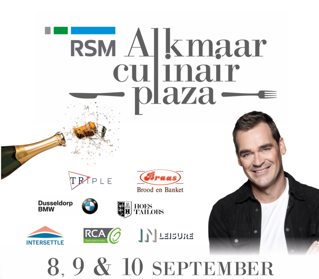 8 september Alkmaar Culinair Plaza