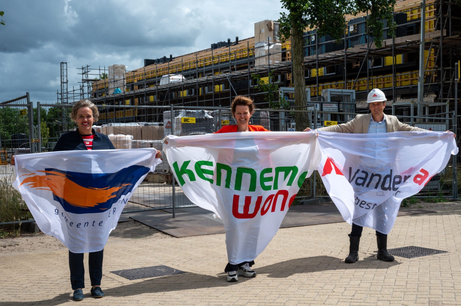 Hoogste punt nieuwbouw sociale huurwoningen Oosterkim in Schoorl