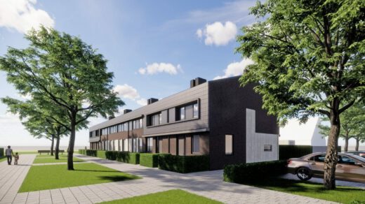 Hoogste punt nieuwbouw sociale huurwoningen Oosterkim in Schoorl