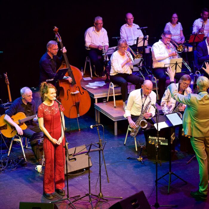 Alkmaarse Big Band geeft optreden bij Big Band Festival in Wijkcentrum Overdie