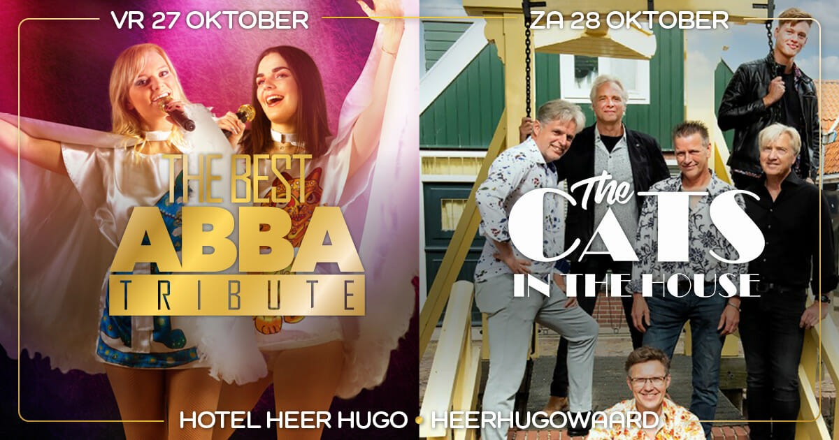 Alle hits van ABBA en The Cats in Hotel Heer Hugo