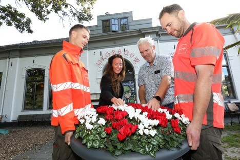 Alkmaar kleurt rood-wit door heel centrum