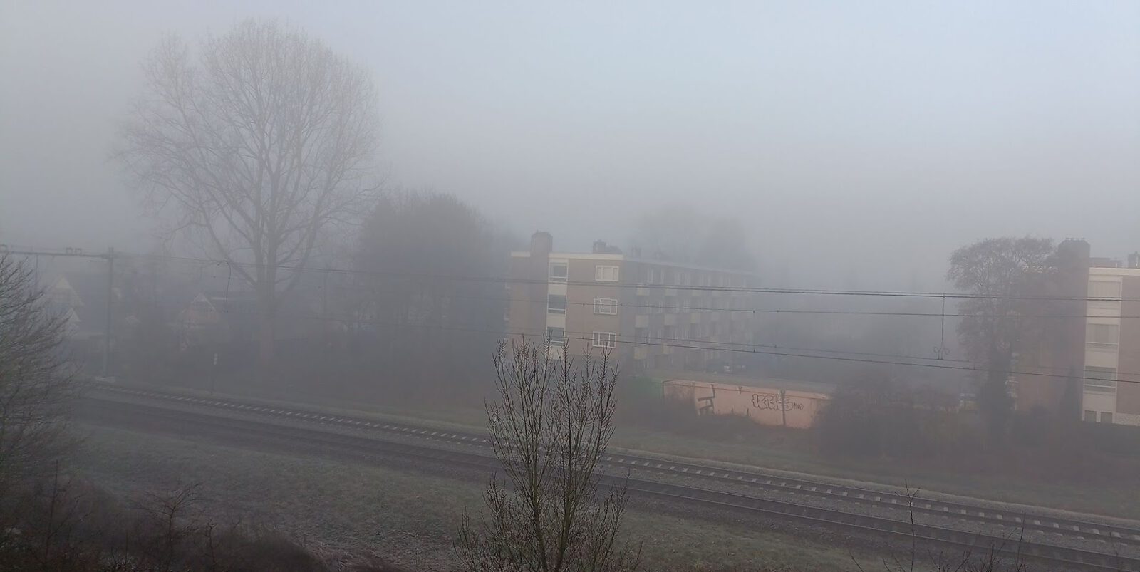 Weer: Komende nacht mist, en vorst met winterse neerslag. Kans op ijzel mogelijk