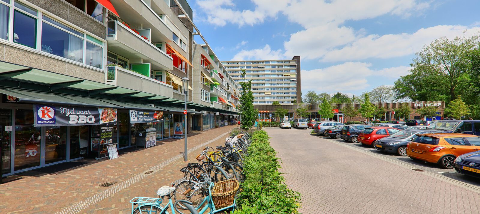 Winkelcentrum De Hoef zonder stroom