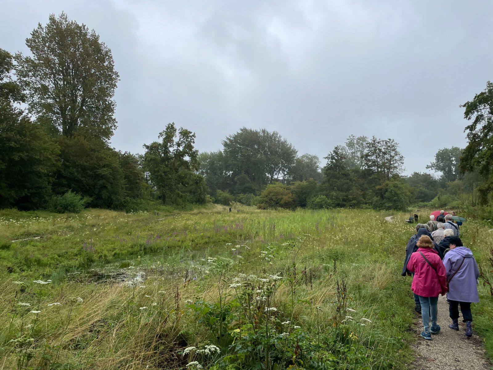 Wandelen met mantelzorgers