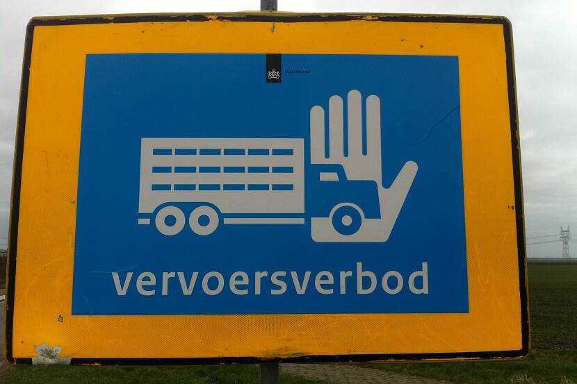 Vervoersverbod door vogelgriep