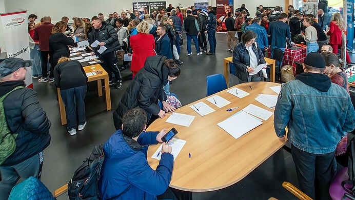 Banenbeurs voor Oekraïense inwoners groot succes