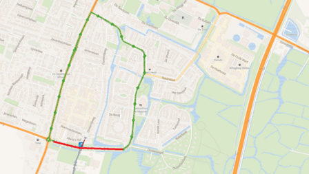 Nu al dicht: gemeente Heiloo sluit deel Ypesteinerlaan af vanwege storm Ciarán