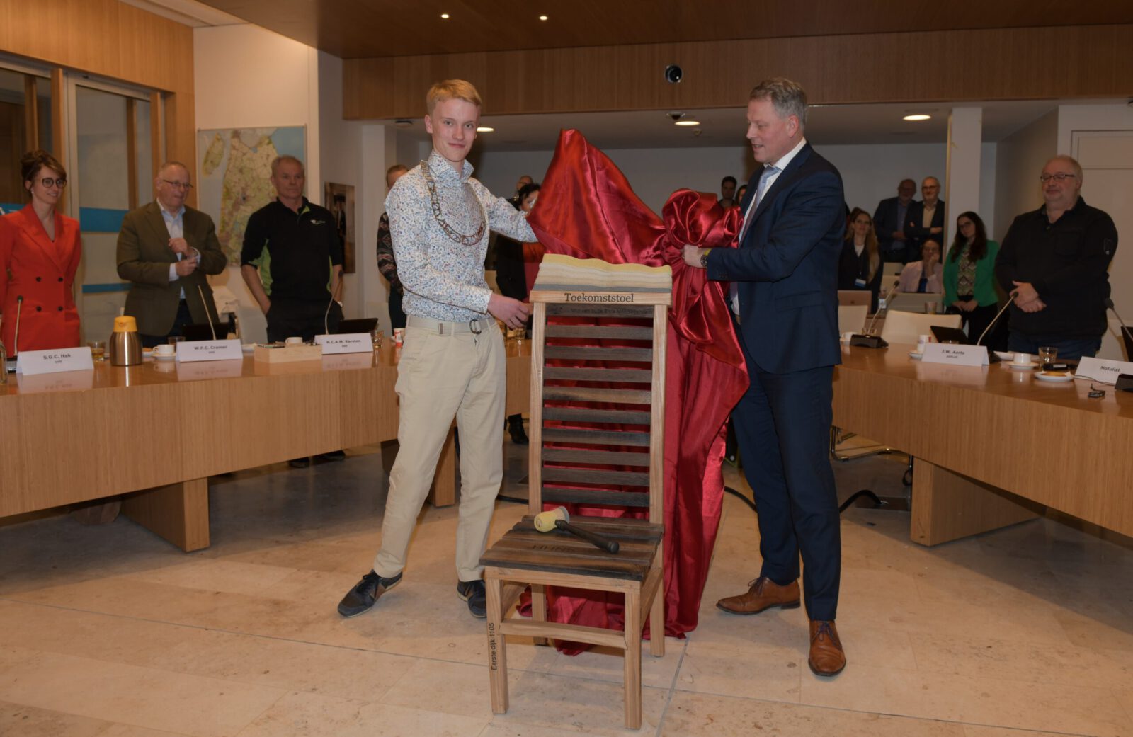 Darian uit Castricum is de nieuwe jeugddijkgraaf van het Hoogheemraadschap Hollands Noorderkwartier