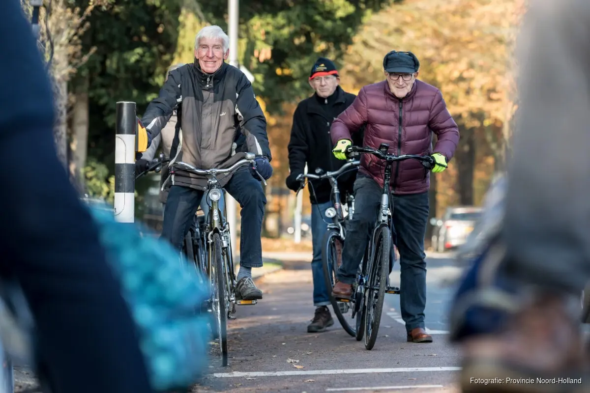 Provincie investeert € 1,9 miljoen in verkeersveiligheid fietsende scholieren en ouderen