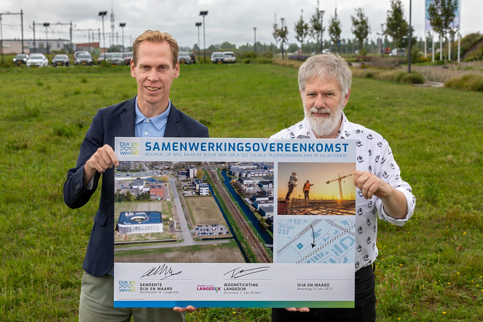 Nieuwbouwplannen voor sociale huurwoningen in de gemeente Dijk en Waard