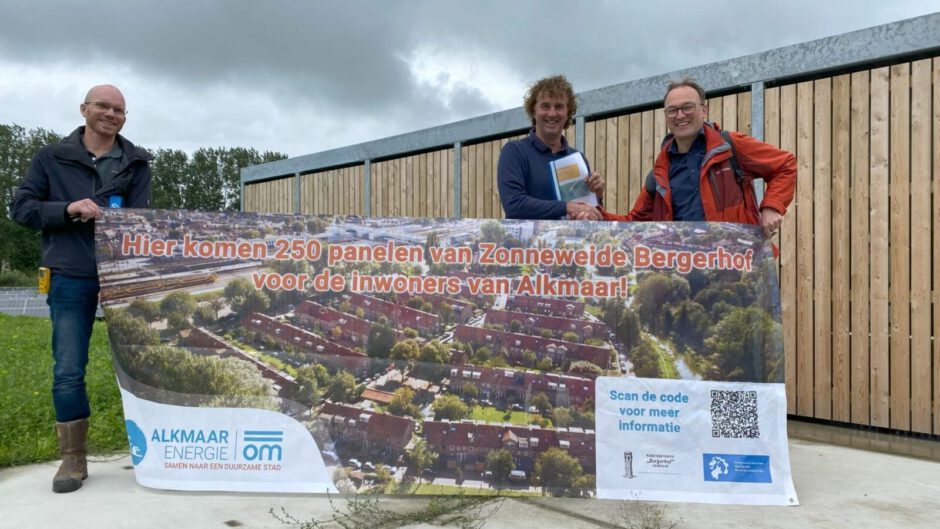 Zonneweide Bergerhof: Alkmaar weer een beetje duurzamer