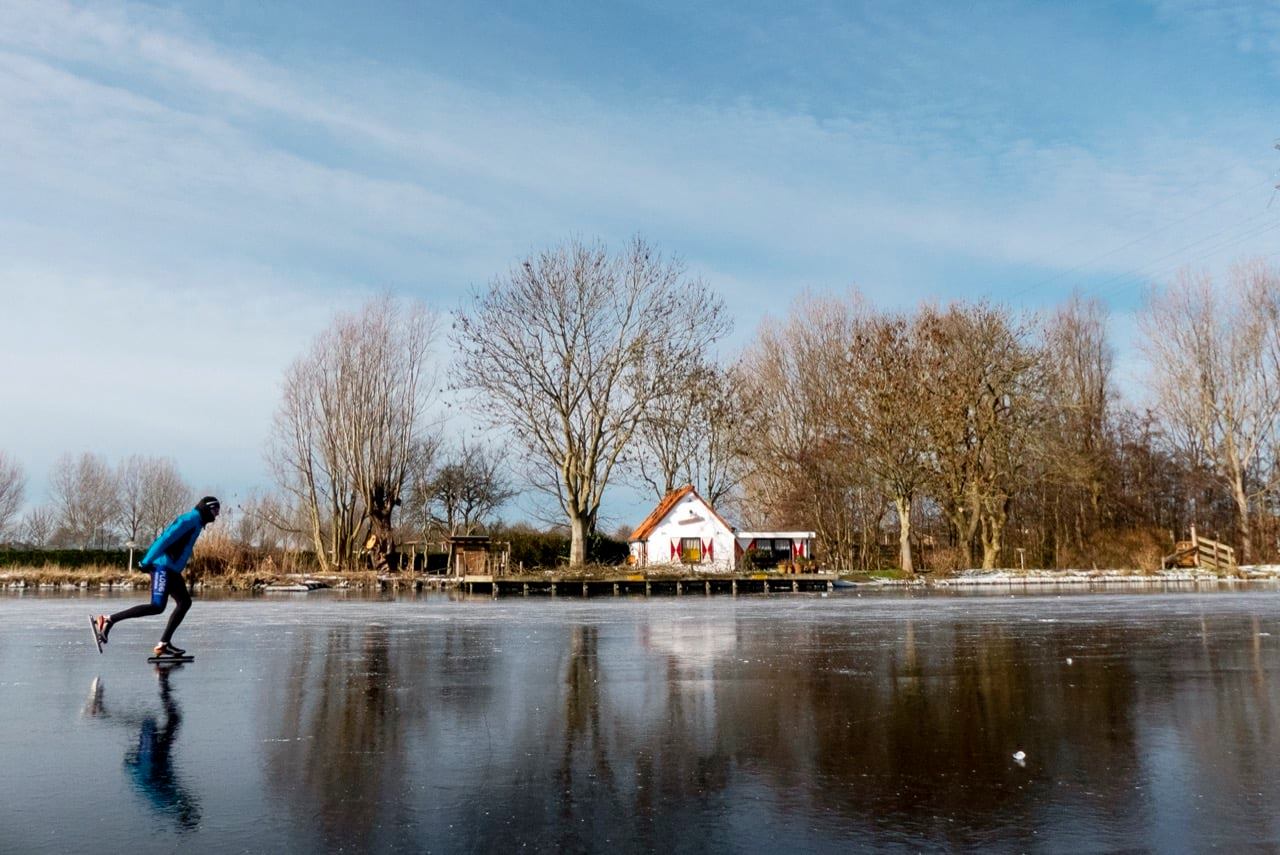 Komend weekend mogelijk schaatsweer op komst