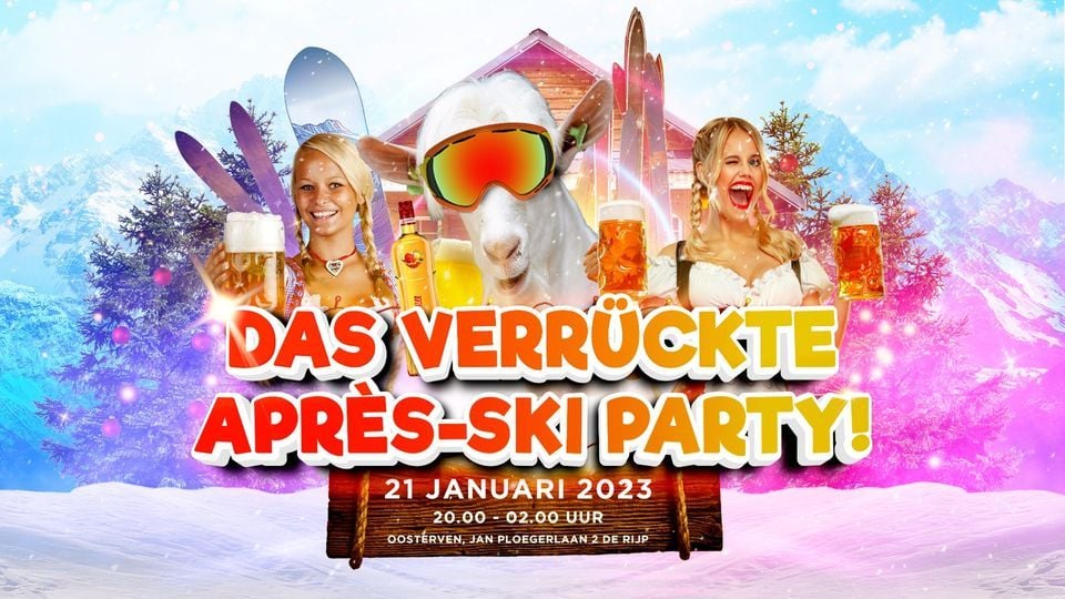 Das Verrückte Après-Ski Party in De Oosterven De Rijp