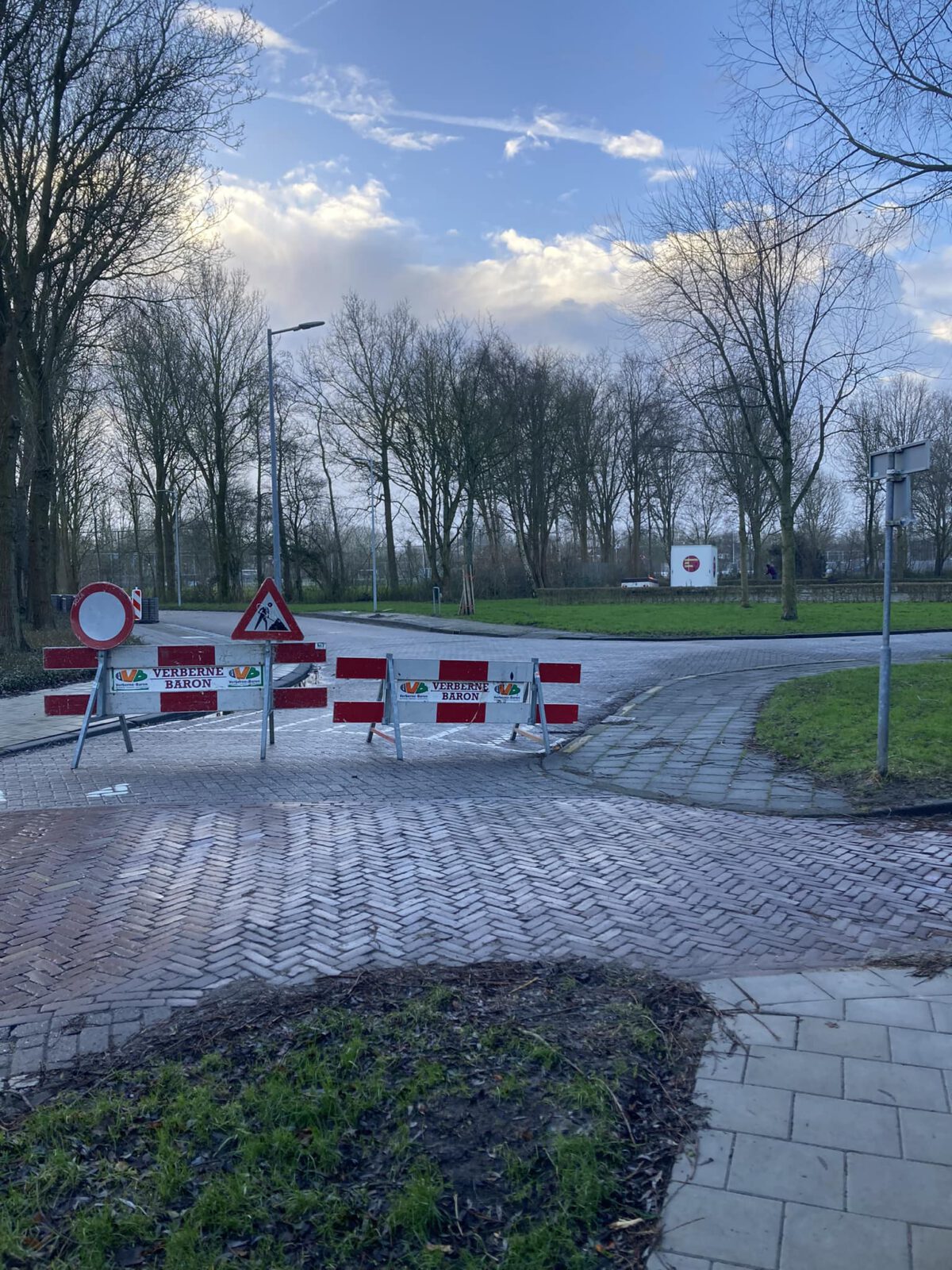 Onderhoudswerkzaamheden in de Saskerstraat