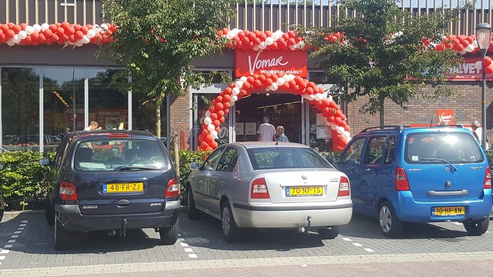 Supermarkt Vomar Hoefplan gaat uitbreiden en gaat even dicht