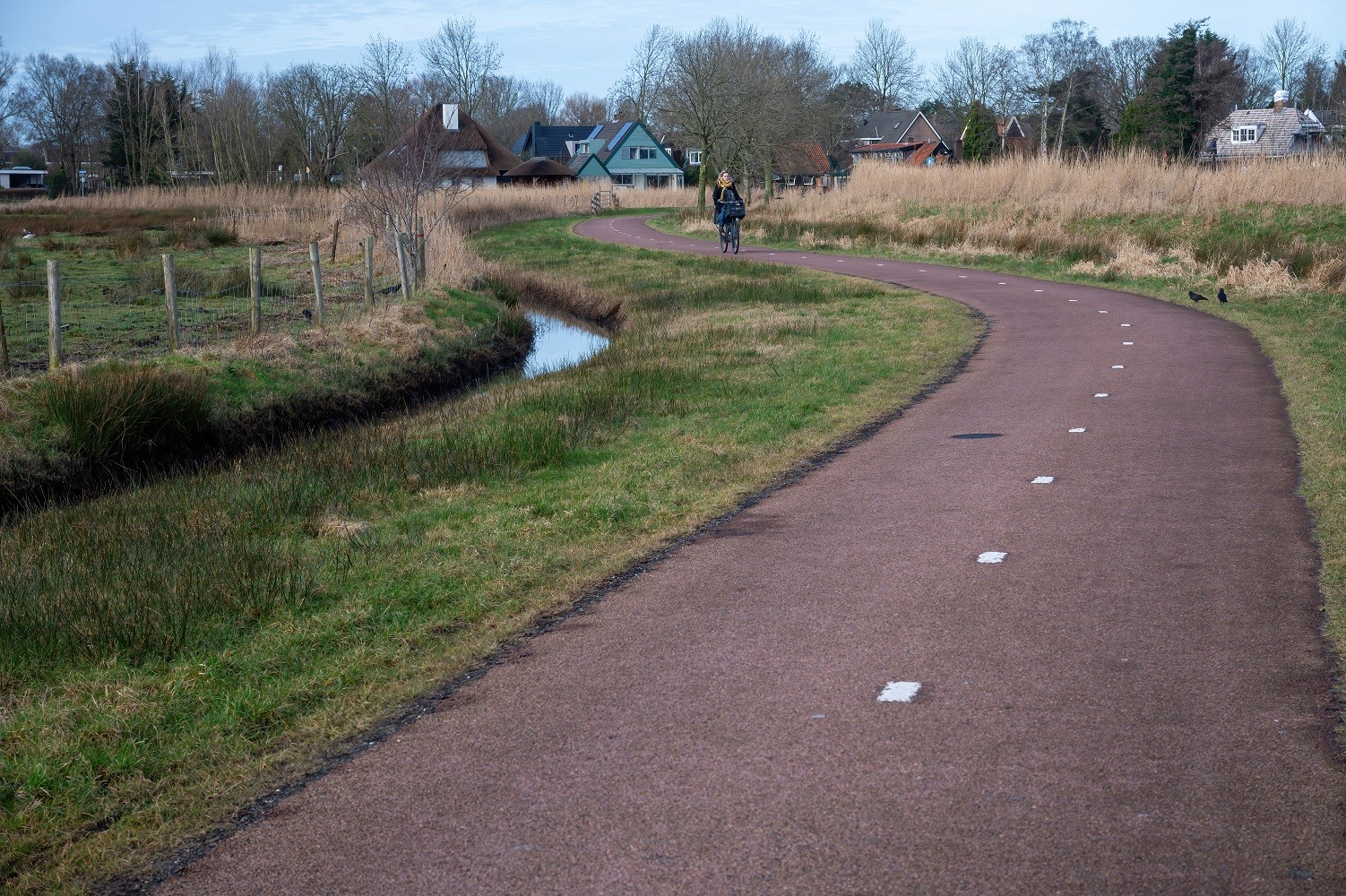 Fietspad Sluispolder 4 maanden afgesloten