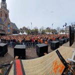 Oranje loper uit in Gemeente Alkmaar tijdens Koningsnacht en dag