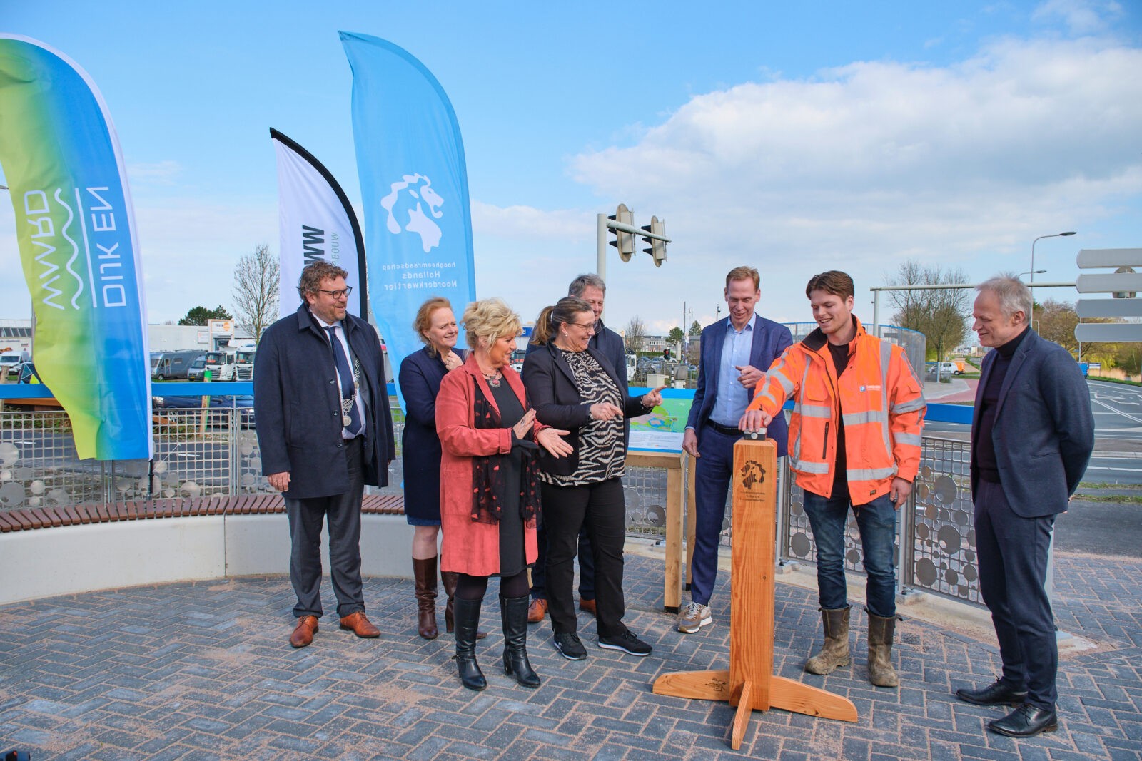 Deltacommissaris getuige bij opening nieuw gemaal ‘De Waardse Dijk’