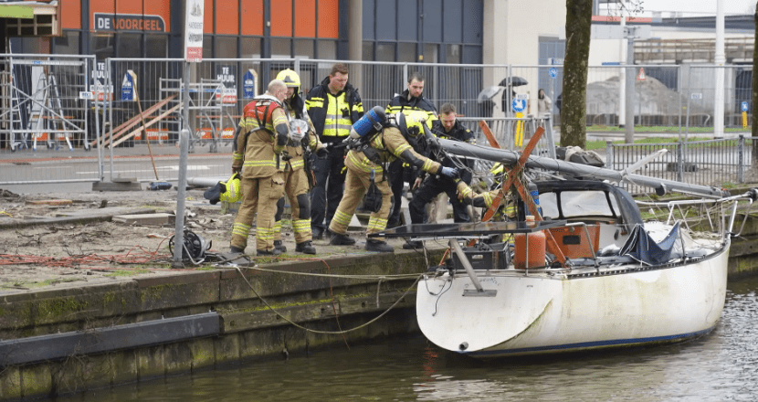 Lichaam gevonden in zeilbootje aan de Kwakelkade Alkmaar