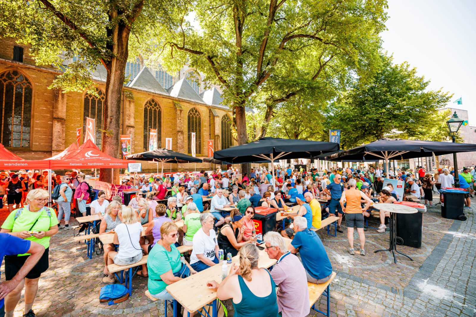 Al 3.000 wandelaars dankzij vernieuwingen in Wandel4daagse Alkmaar