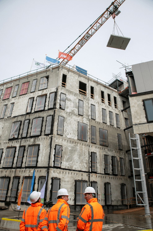 Noordwest viert hoogste punt van nieuwbouw fase 1