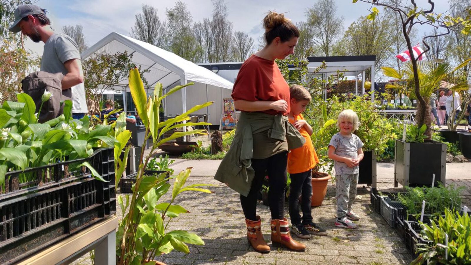 Vier Moederdag tijdens de Plantendag in Hortus Alkmaar