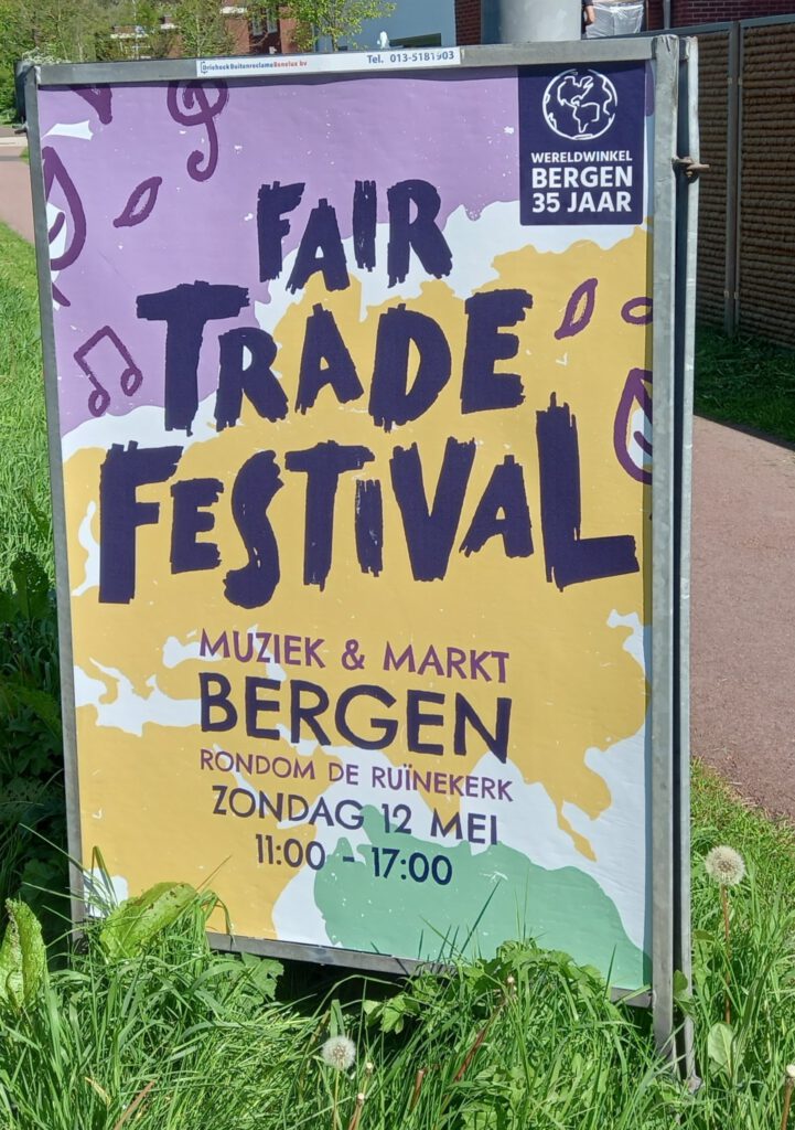 11 en 12 mei Fairtrade Festival Bergen