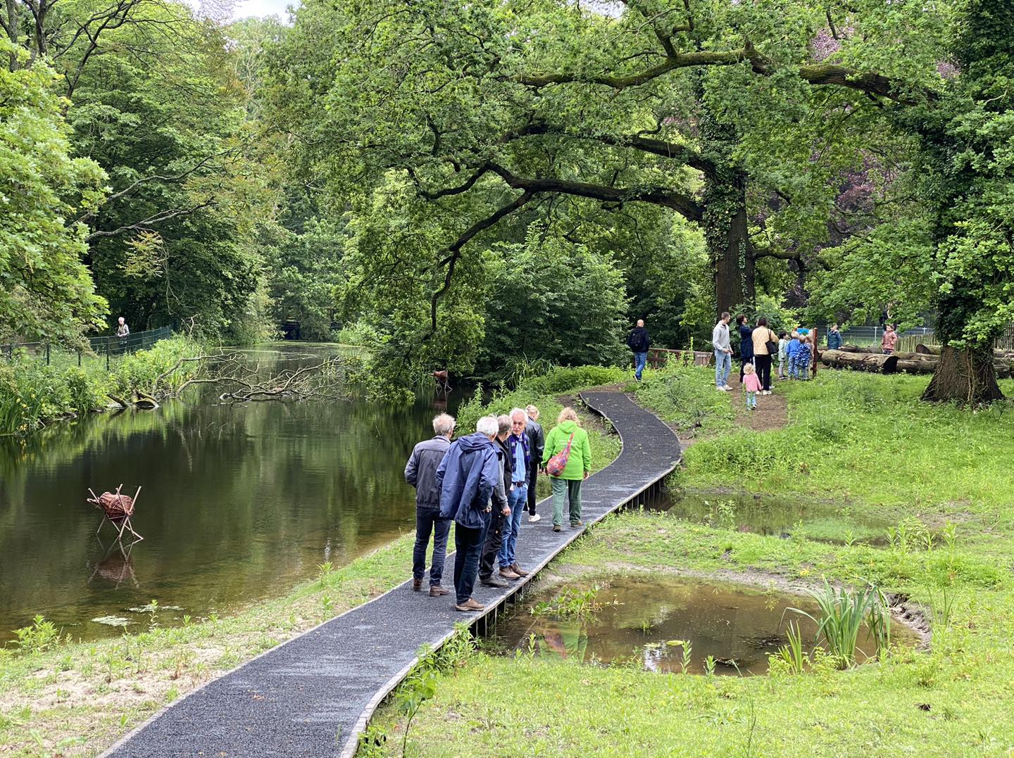 Natuurontdekpad bij Stadsboerderij de Hout