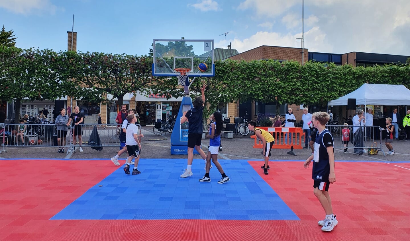 Ook in 2024 weer Basketballspektakel in hartje Heemskerk