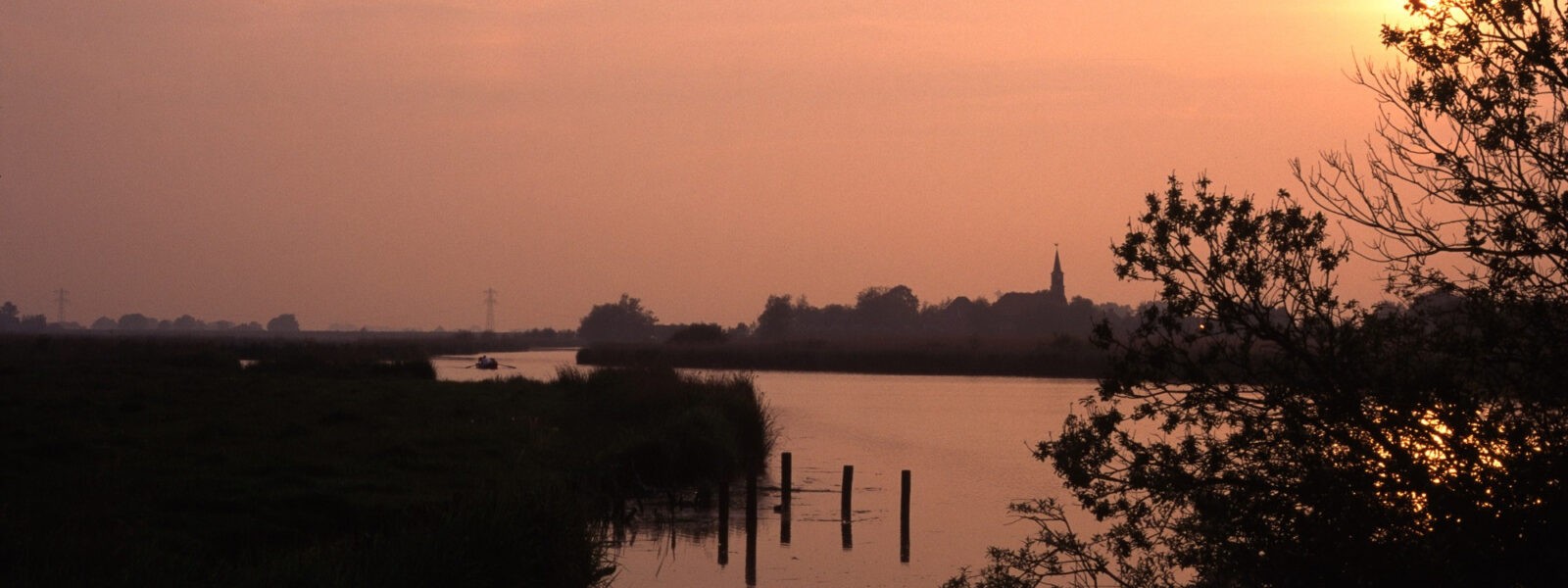 Indrukwekkende avondvaartocht door de Eilandspolder