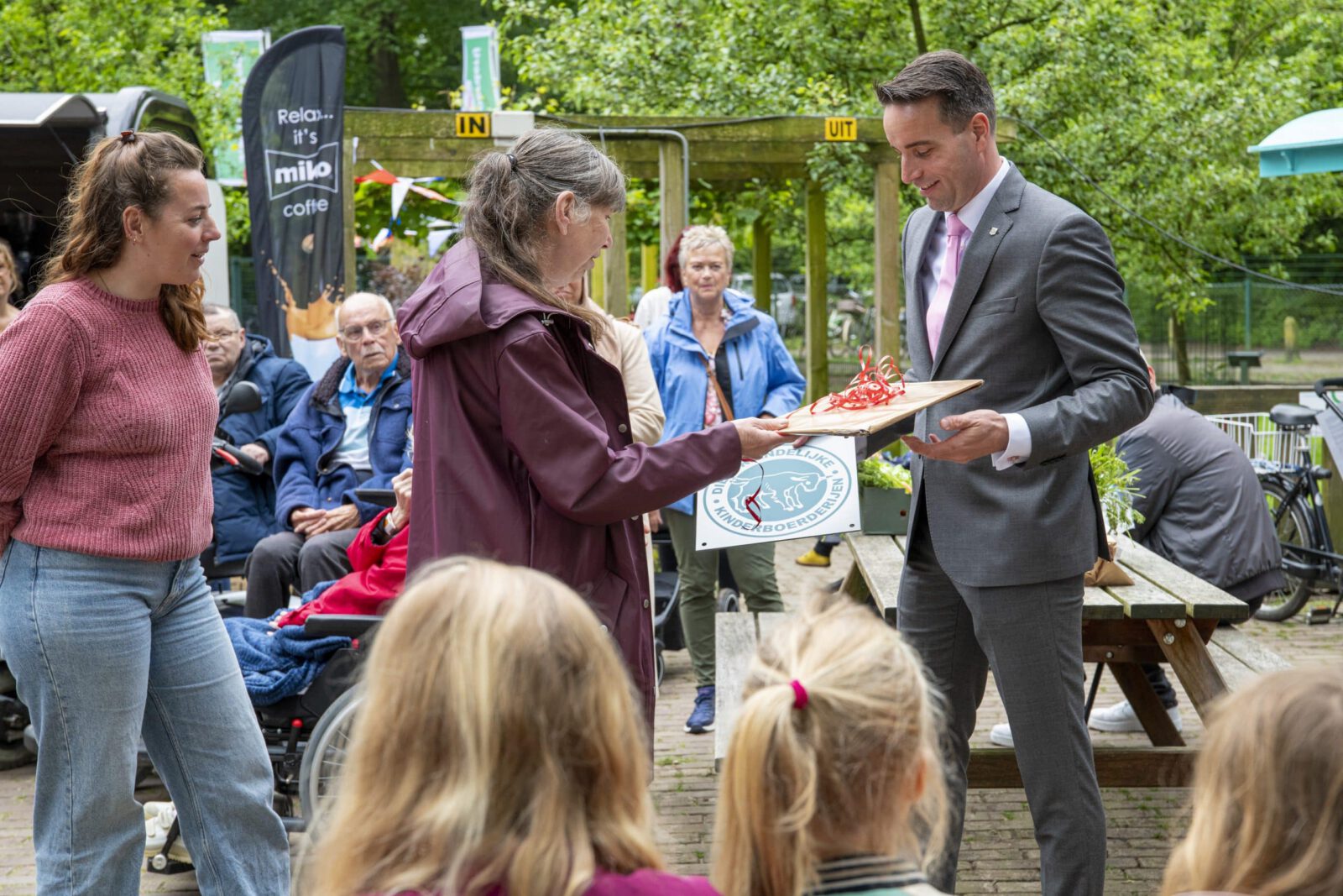 Keurmerk Diervriendelijke Kinderboerderijen voor Stadsboerderij de Hout