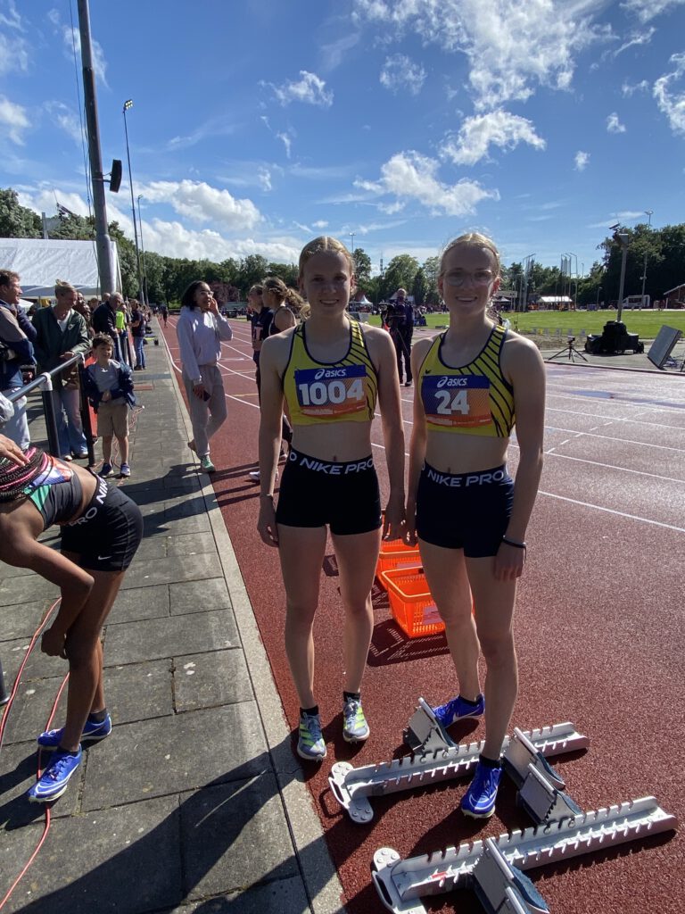 AV-Hylas sprinters op NK Atletiek