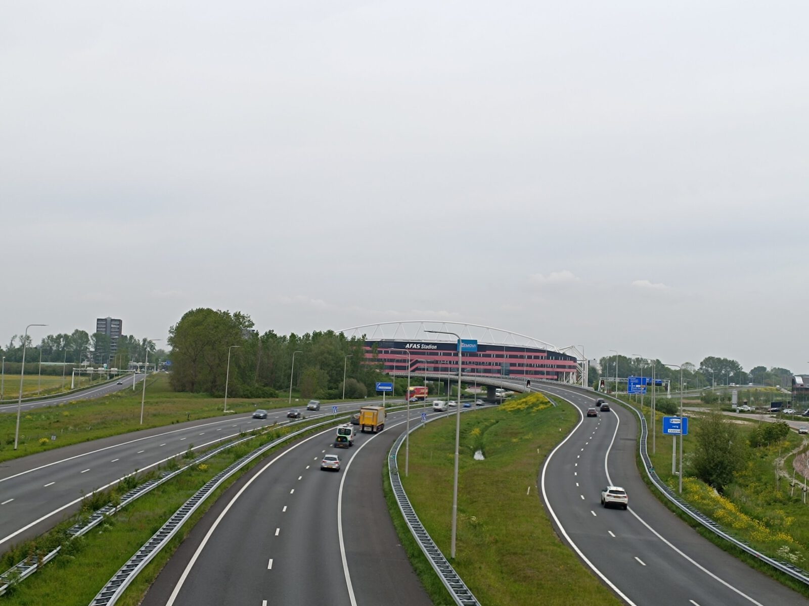 N242/Ommering van Heerhugowaard naar Alkmaar en A9 grotendeels afgesloten