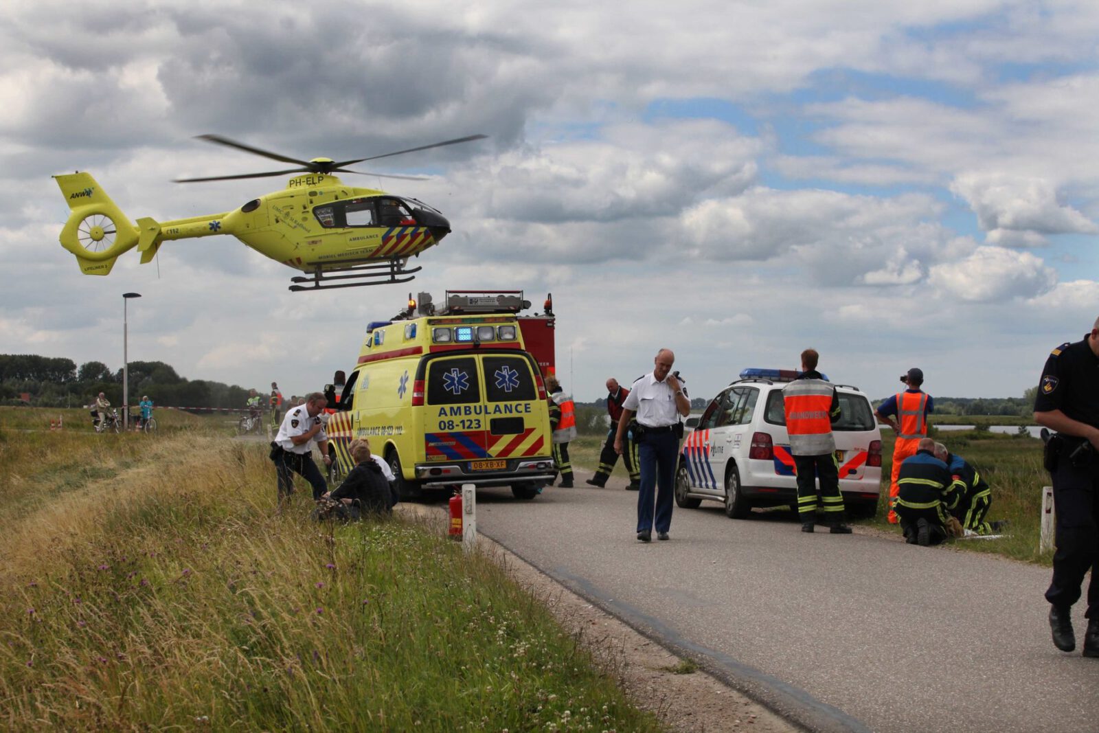 Driekwart fietsers ervaart onveilige situaties op dijkwegen