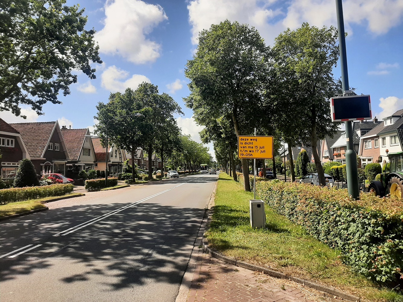 Nachtelijk onderhoud Kennemerstraatweg Heiloo 