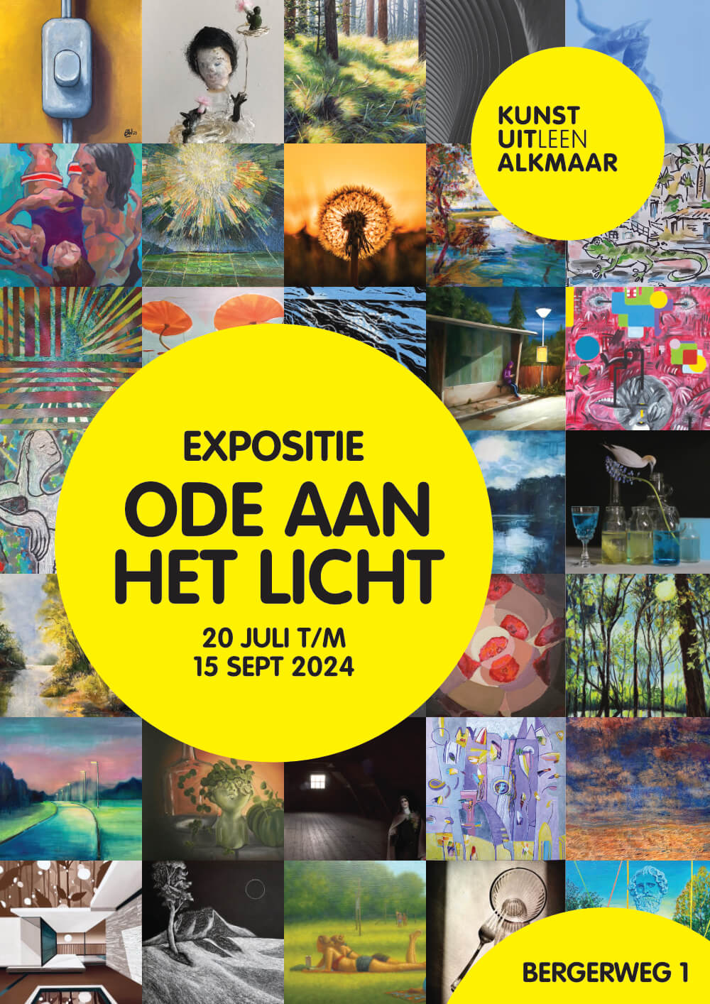 Ode aan het licht: Expositie bij Kunstuitleen Alkmaar