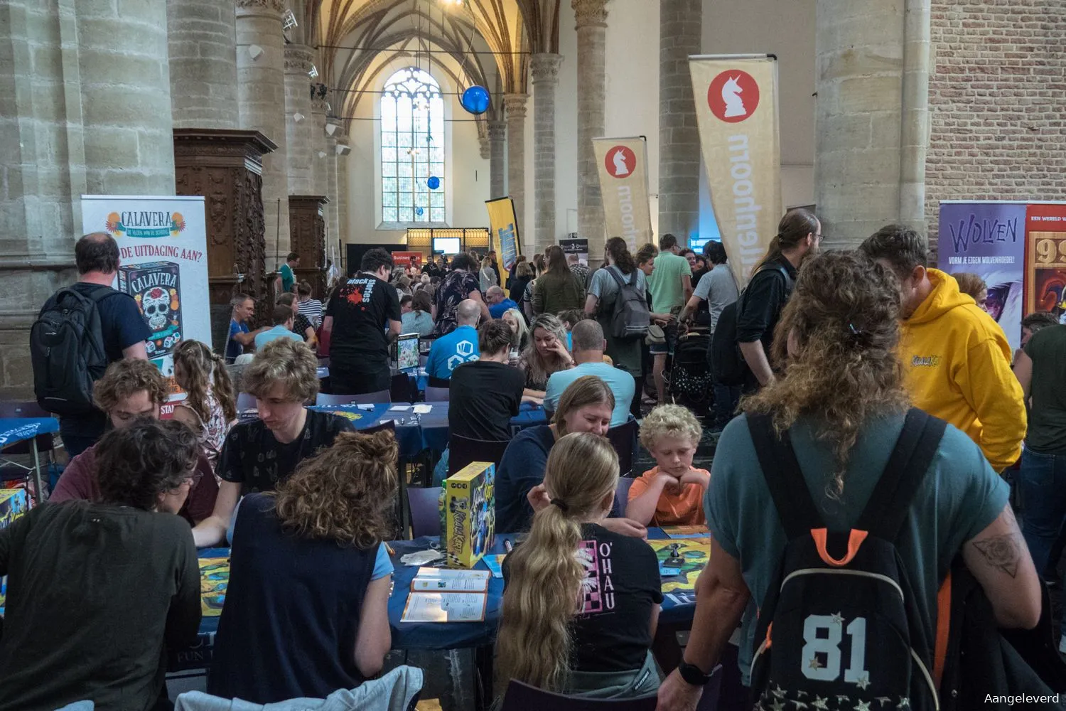 Spellenbeurs MoxCon viert 5-jarig jubileum in Grote Kerk Alkmaar