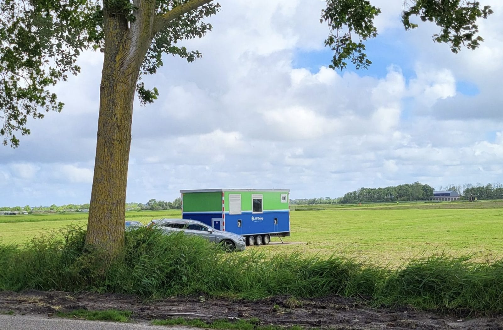 Pompen bij duinlandjes Egmond gestart