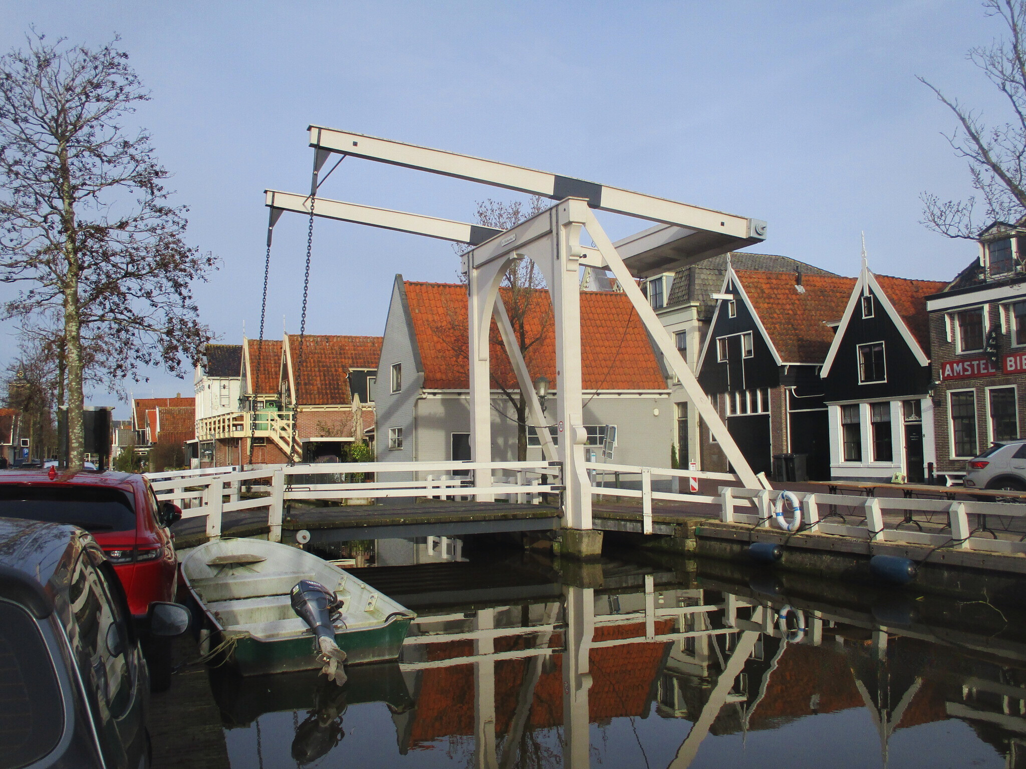 Werkzaamheden aan bruggen in de Rijp en Schermerhorn