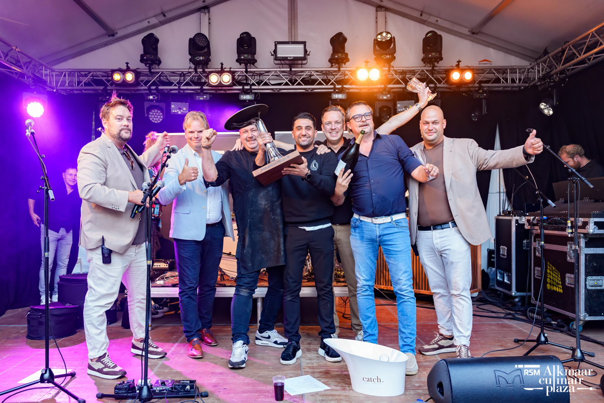 Catch sushi streetfood wint culinair plaza award tijdens Alkmaar culinair plaza