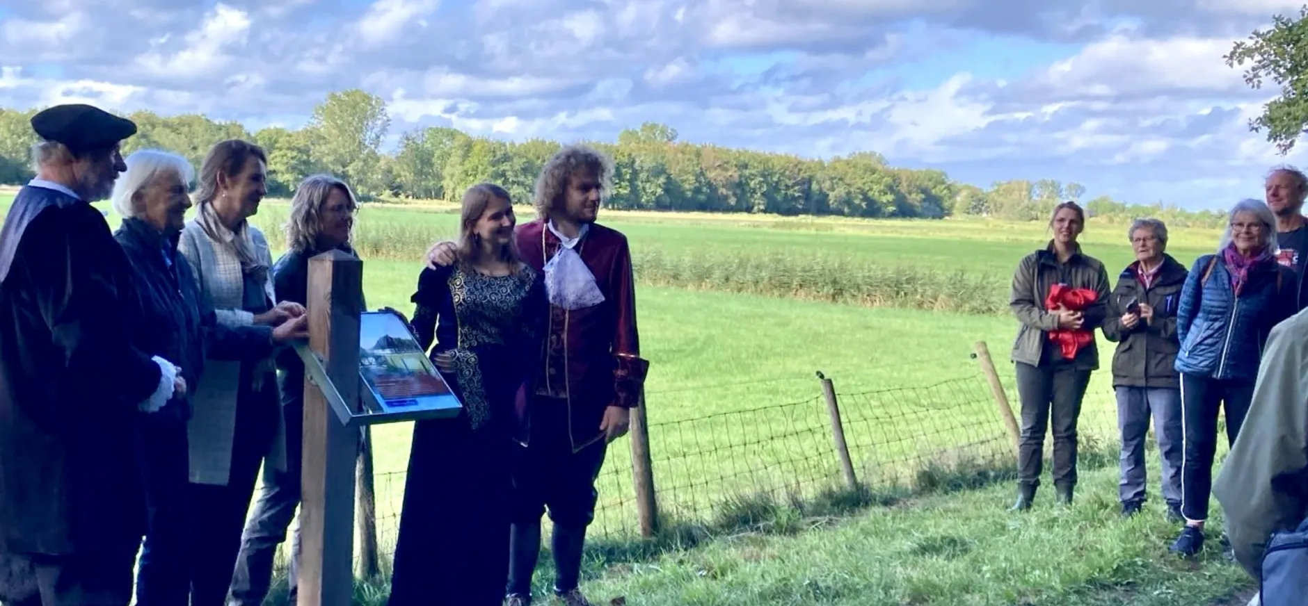 Historische wandelroute Nijenburg geopend