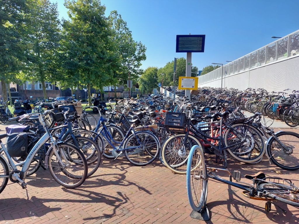 Op 24 en 26 september regent het fietslampjes op station Alkmaar