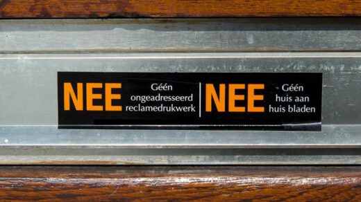 Geen ongevraagde reclamefolders meer in de brievenbus