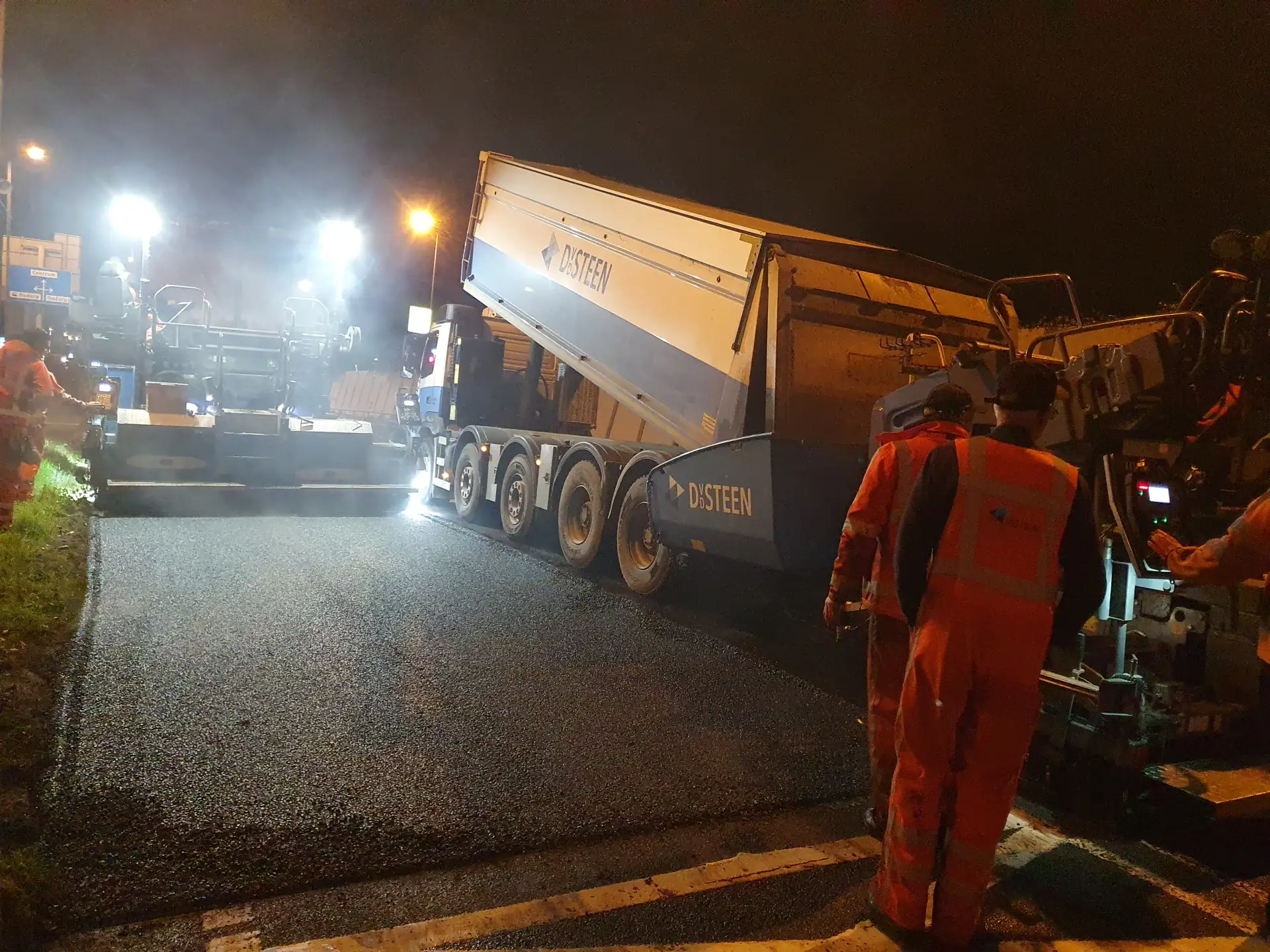 Asfaltonderhoud Huiswaarderweg (N245) van 4 tot 7 november 2024